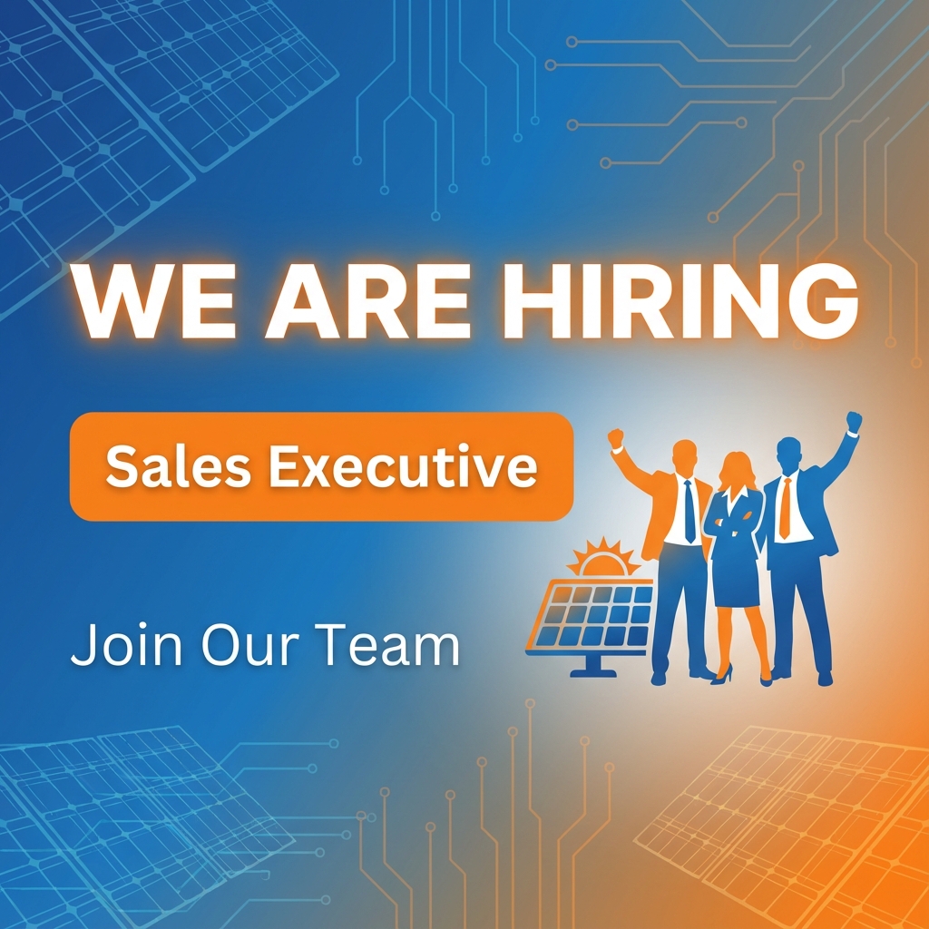 We Are Hiring Sales Executive